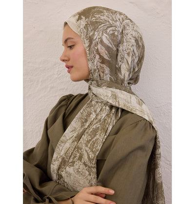 Modefa Shawl Mink Rami Lightweight Hijab Shawl Secret Elegance - Mink