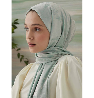 Modefa Shawl Mint Luxury Shine Hijab Shawl - Mint