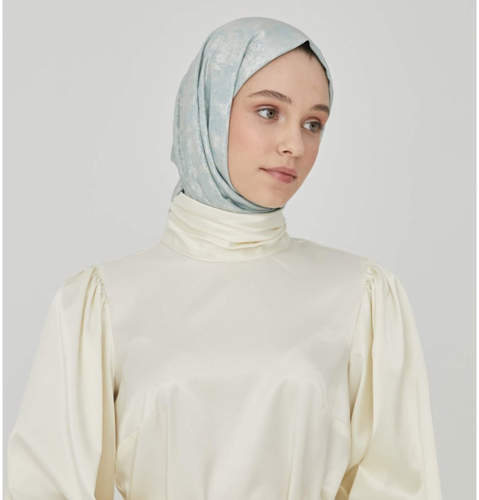Modefa Shawl Mint Luxury Shine Hijab Shawl - Mint