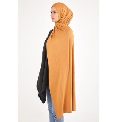 Modefa Shawl Mustard Soft Jersey Shawl Hijab - Mustard