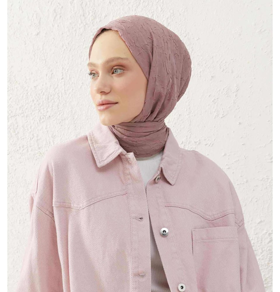Modefa Shawl Muted Pink Bamboo Viscose Summer Hijab Shawl - Muted Pink