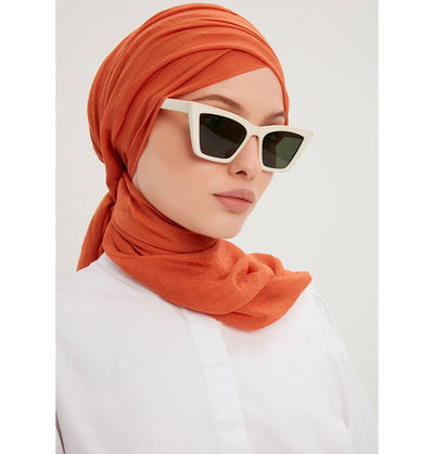 Modefa Shawl Orange Comfort Hijab Shawl - Orange