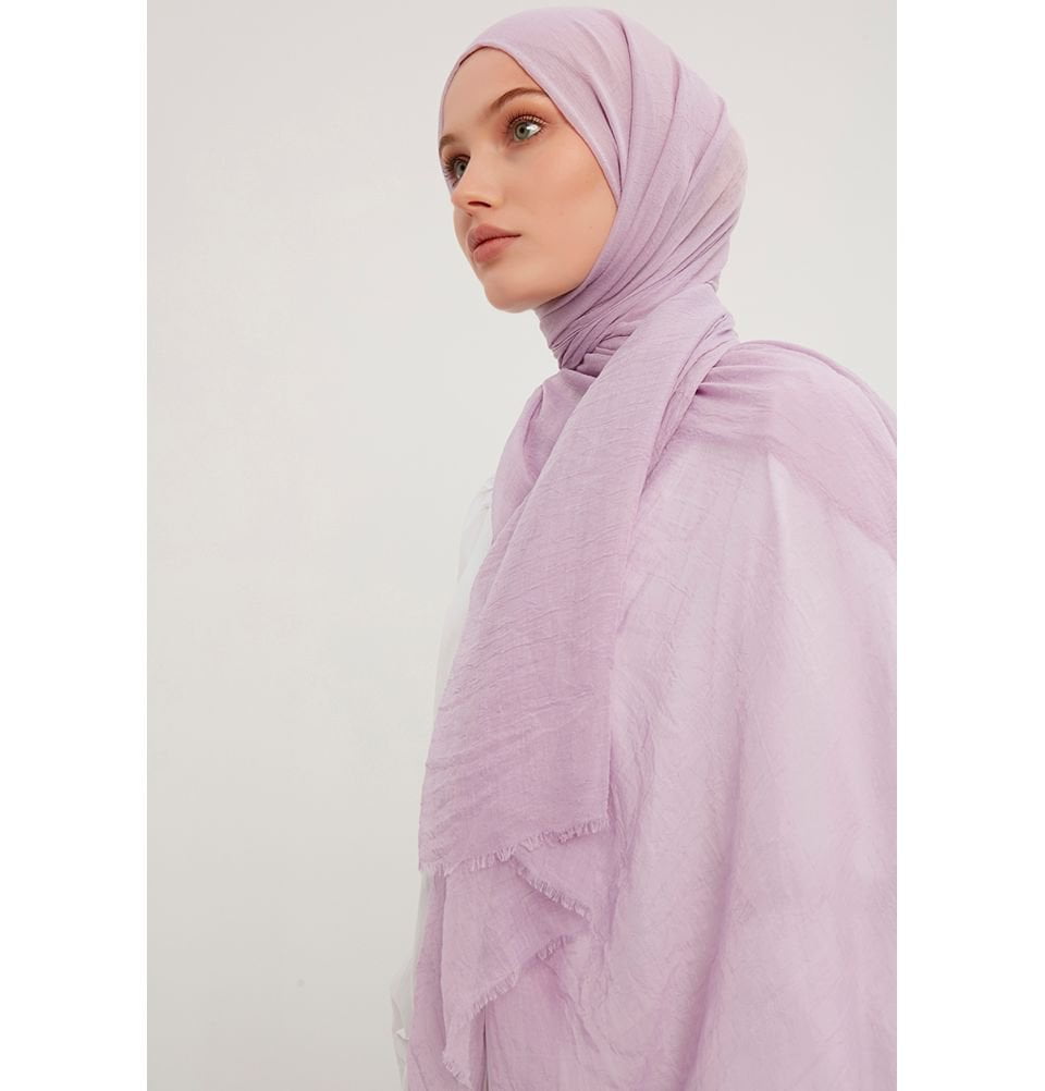 Modefa Shawl Pastel Purple Comfort Hijab Shawl - Pastel Purple