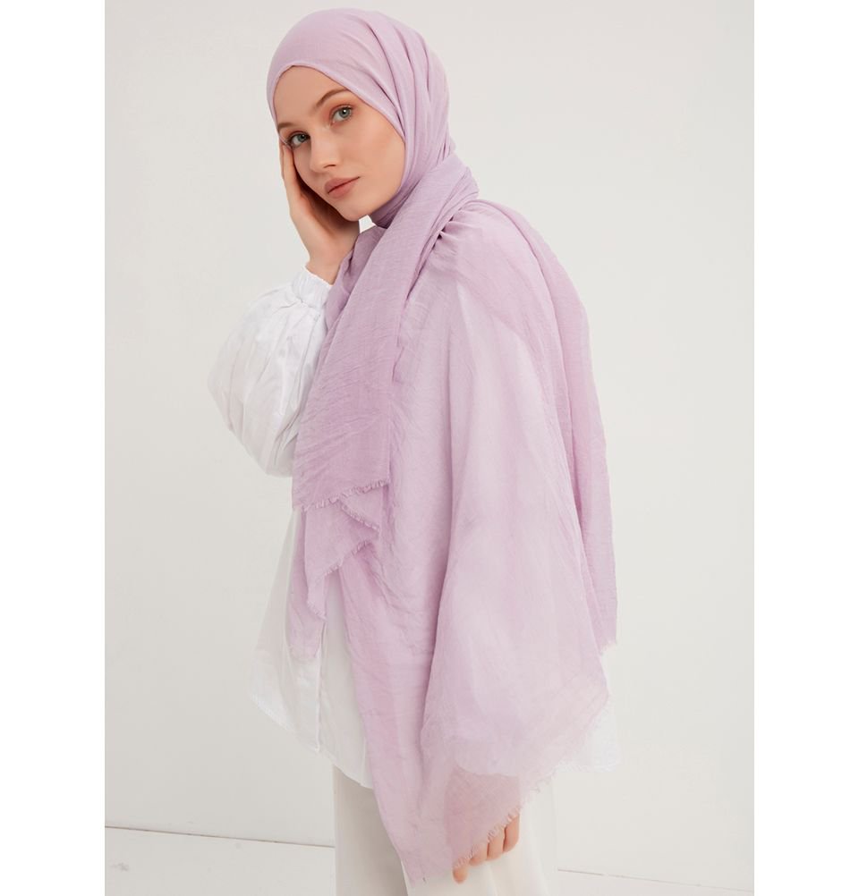 Modefa Shawl Pastel Purple Comfort Hijab Shawl - Pastel Purple