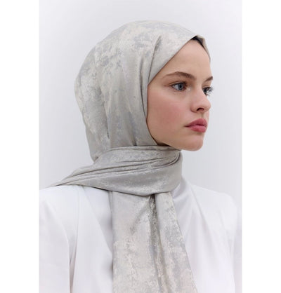 Modefa Shawl Pearl Luxury Shine Hijab Shawl - Pearl