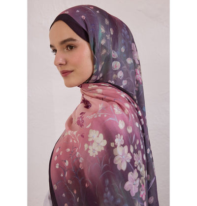 Modefa Shawl Purple Rami Lightweight Hijab Shawl Wisteria - Purple
