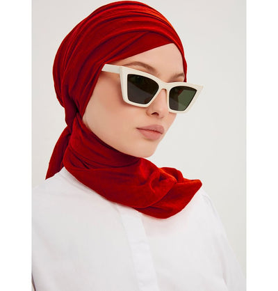 Modefa Shawl Red Comfort Hijab Shawl - Red