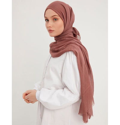 Modefa Shawl Rose Pink Comfort Hijab Shawl - Rose Pink