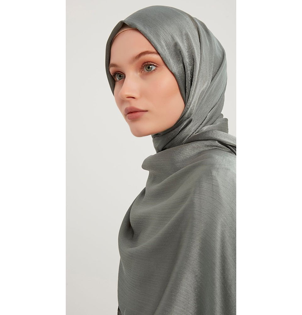 Modefa Shawl Sage Grey Shine Hijab Shawl - Sage Grey