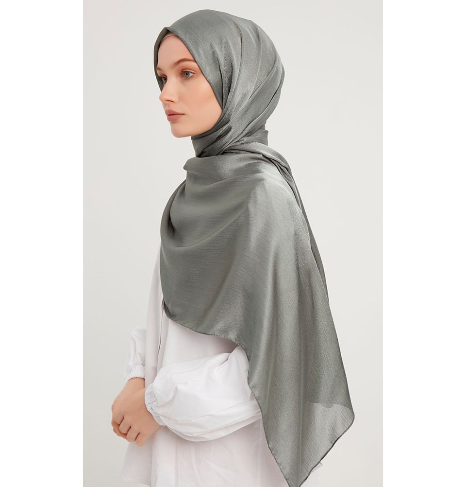 Modefa Shawl Sage Grey Shine Hijab Shawl - Sage Grey