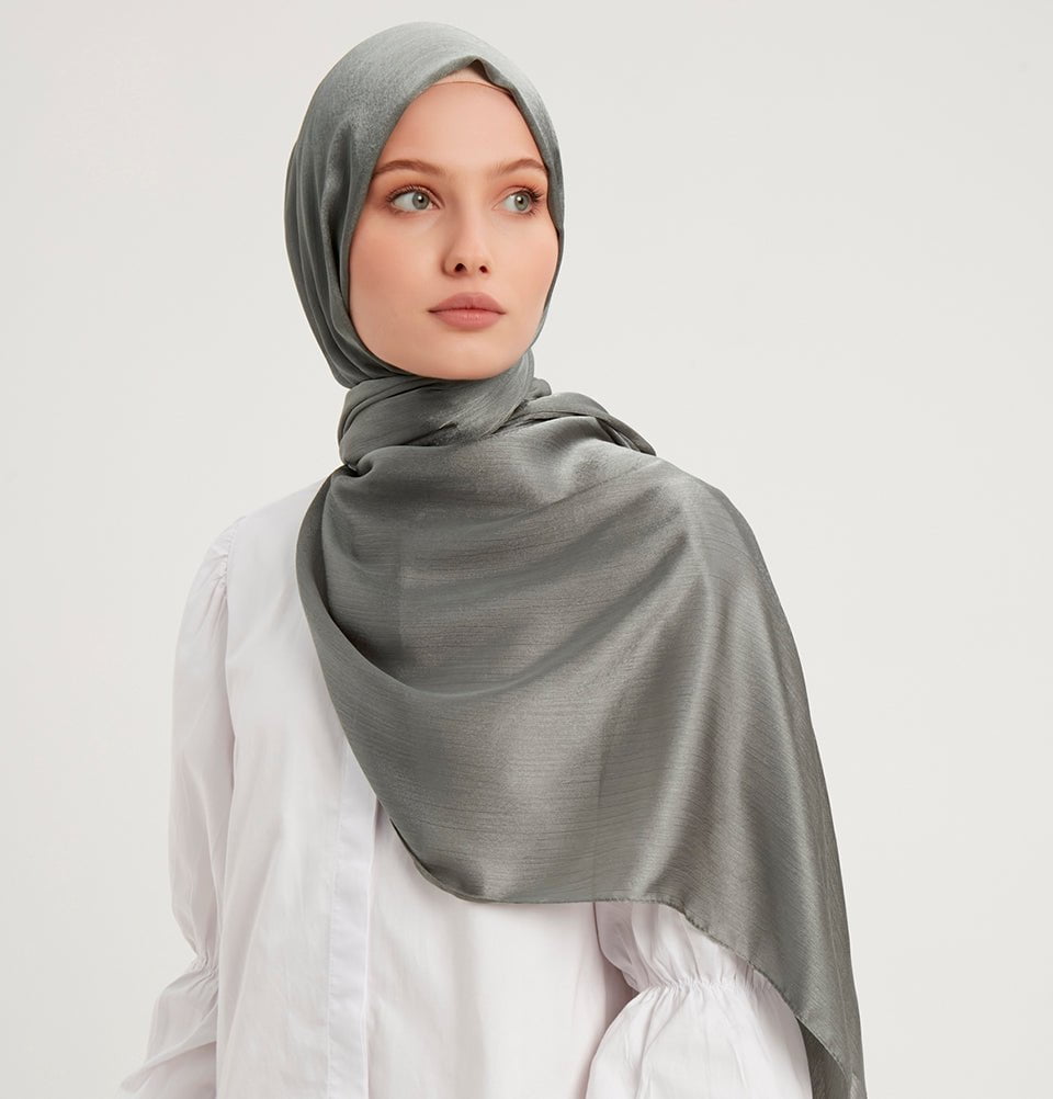 Modefa Shawl Sage Grey Shine Hijab Shawl - Sage Grey