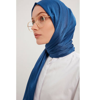Modefa Shawl Sapphire Blue Shine Hijab Shawl - Sapphire Blue