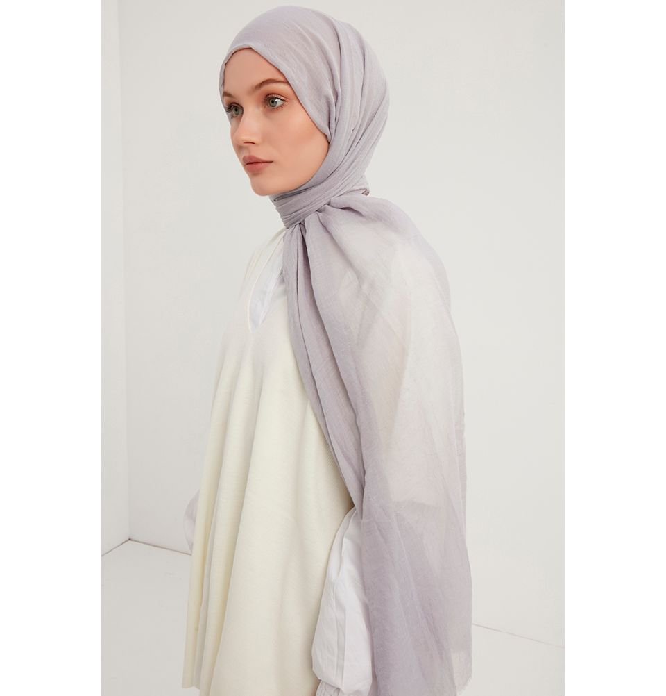 Modefa Shawl Silver Comfort Hijab Shawl - Silver