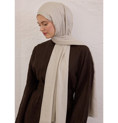 Modefa Shawl Stone Everyday Basic Soft Viscose Shawl Hijab - Stone