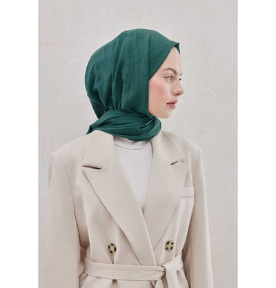 Modefa Shawl Teal Green Bamboo Viscose Summer Hijab Shawl - Teal Green
