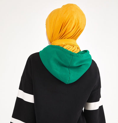Modefa Shawl Yellow Soft Jersey Shawl Hijab - Yellow