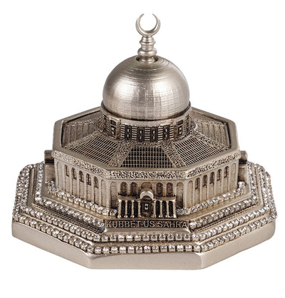 Modefa Silver Islamic Home Decor Al Aqsa Dome of the Rock Replica - Silver Mini
