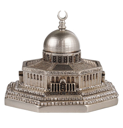 Modefa Silver Islamic Home Decor Al Aqsa Dome of the Rock Replica - Silver Mini