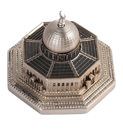 Modefa Silver Islamic Home Decor Al Aqsa Dome of the Rock Replica - Silver Small