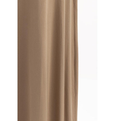 Modefa Skirt Modern Muslim Women's Casual Viscose A-Line Skirt - Mink