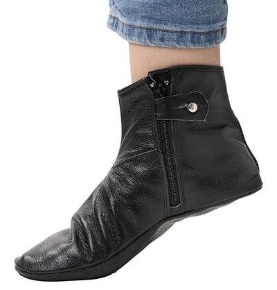 Modefa Socks Men's Islamic Mest Goat Leather Socks Slippers - Thin