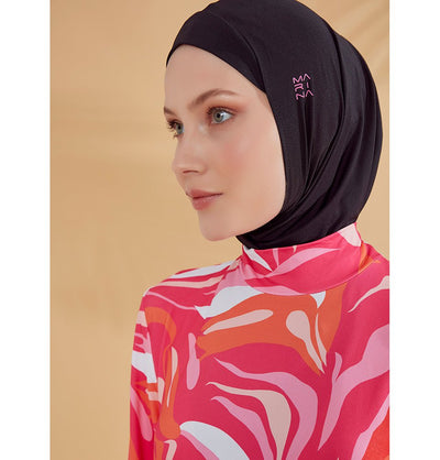 Modefa Swimsuit Women's Two Piece Full Coverage Modest Swimsuit - M2322 Retro Pink