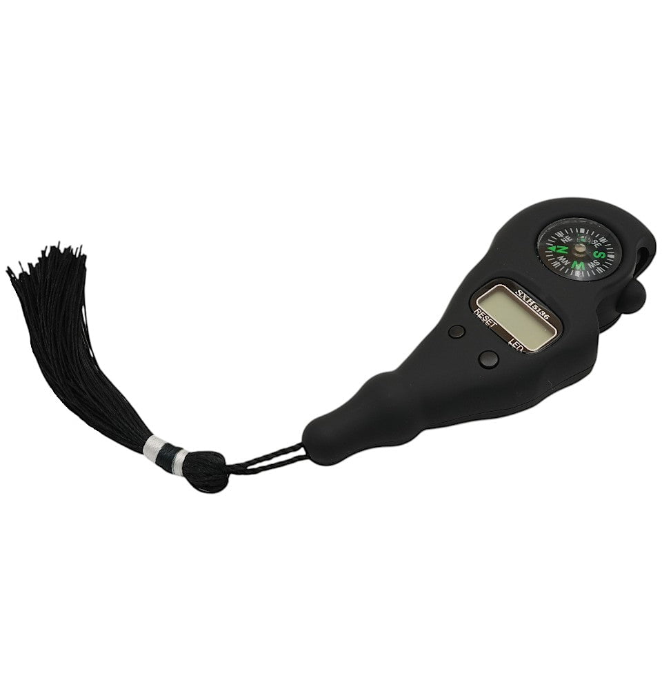 Modefa Tesbih Black Islamic Handheld LED Digital Tesbih Counter with Compass - Black