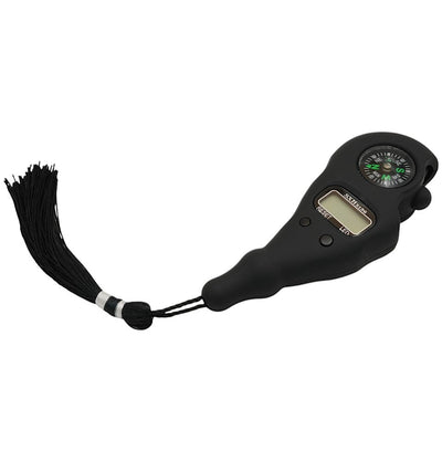 Modefa Tesbih Black Islamic Handheld LED Digital Tesbih Counter with Compass - Black