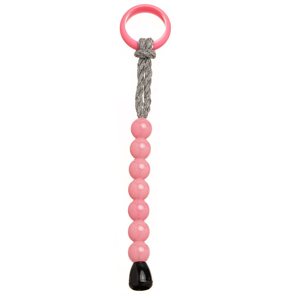 Modefa Tesbih Islamic Tawaf Misbaha Tesbih Acrylic Umrah/Hajj 7 Prayer Beads - Pink
