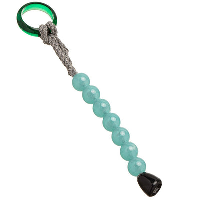 Modefa Tesbih Islamic Tawaf Misbaha Tesbih Acrylic Umrah/Hajj 7 Prayer Beads - Teal