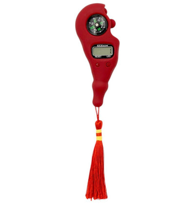 Modefa Tesbih Red Islamic Handheld LED Digital Tesbih Counter with Compass - Red