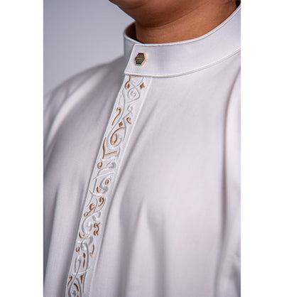Modefa Thobe Boy’s Full Length Islamic Thobe 213 - Arabian Cream