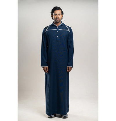 Modefa Thobe Men's Full Length Islamic Thobe 209 - Modern Blue