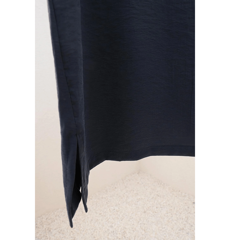 Modefa Tunic Modest Muslim Women's Basic Sleeveless Modal Tunic - M16021 Indigo Blue