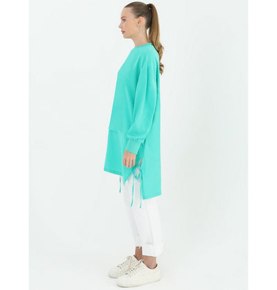 Modefa Tunic Modest Women's Casual Tunic 10424 -Mint Green