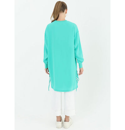 Modefa Tunic Modest Women's Casual Tunic 10424 -Mint Green