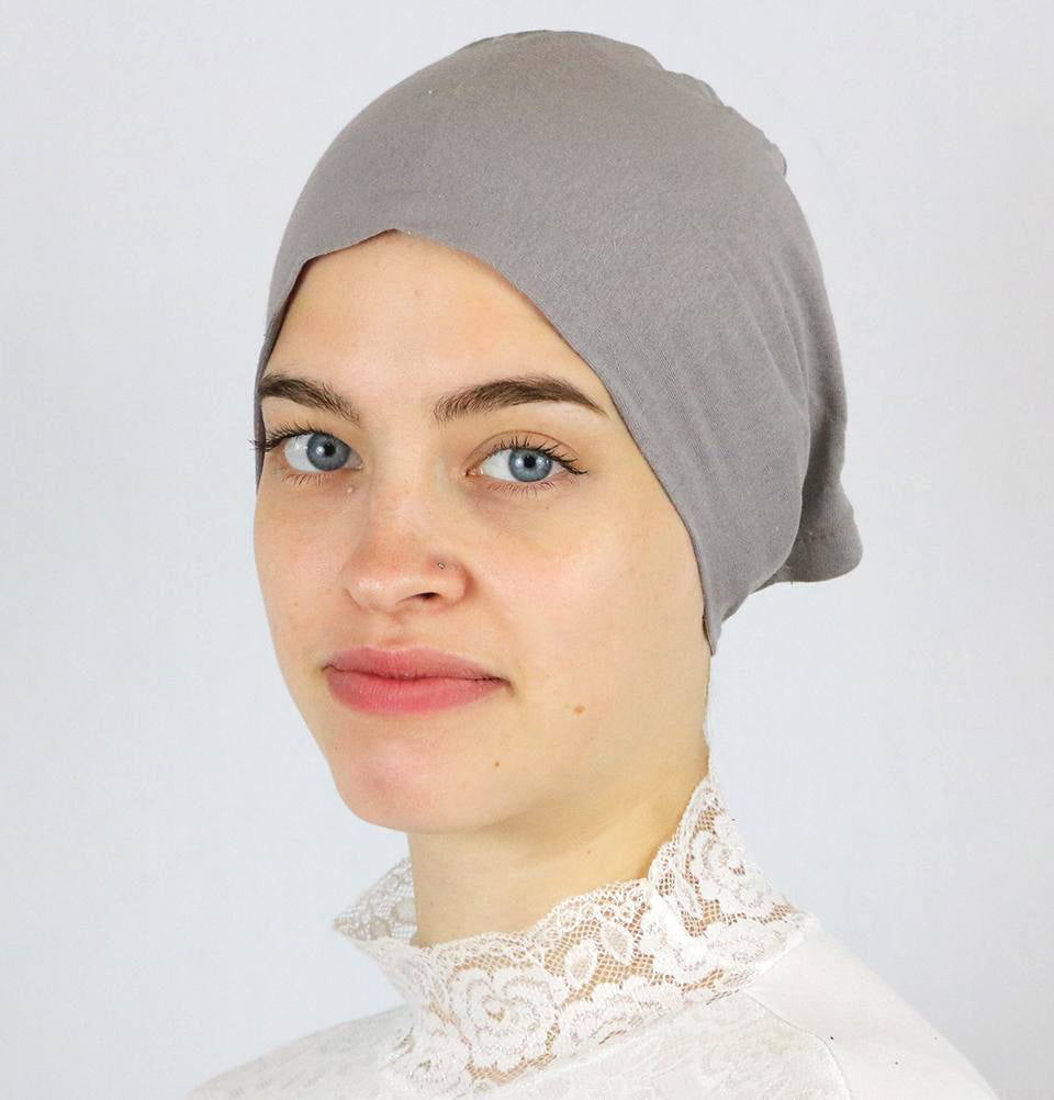 Modefa Underscarf Grey Modefa Non-Slip Cotton Bonnet - Grey