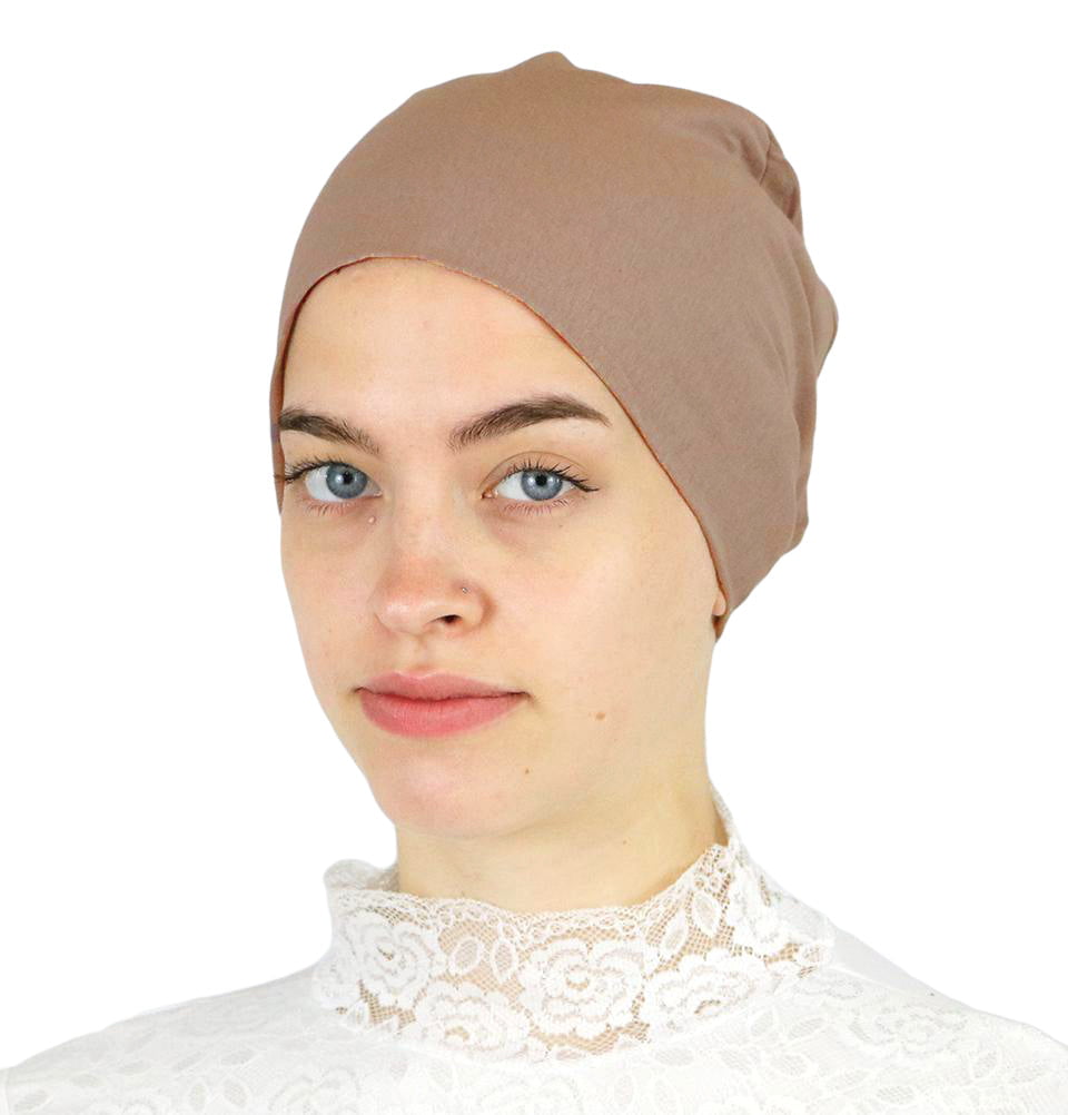 Modefa Underscarf Mink Modefa Non-Slip Cotton Bonnet - Mink