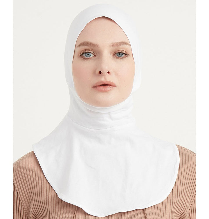 Premium Cotton Ninja Underscarf White - Main Image