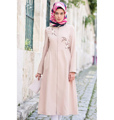 Abaci Outerwear Abaci 'Kap' Jacket K10395 Beige - Modefa 