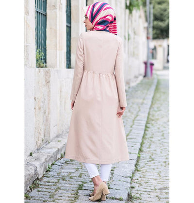 Abaci Outerwear Abaci 'Kap' Jacket K10395 Beige - Modefa 