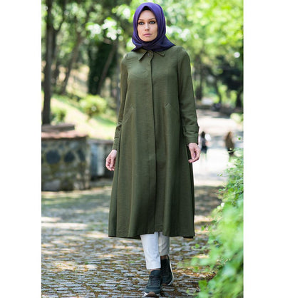 Abaci Outerwear Abaci Turkish Pardesu Topcoat K9307 - Modefa 