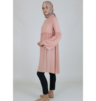 Abaci Tunic Abaci Modest Tunic TNK10956 Pink - Modefa 