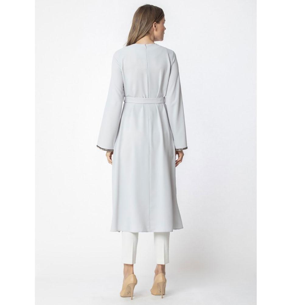 Abaci Modest Sequined Tunic 131622 Blue Gray