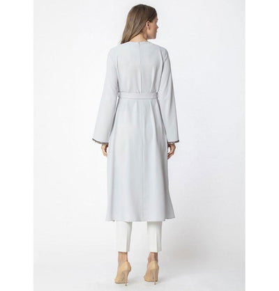 Abaci Modest Sequined Tunic 131622 Blue Gray