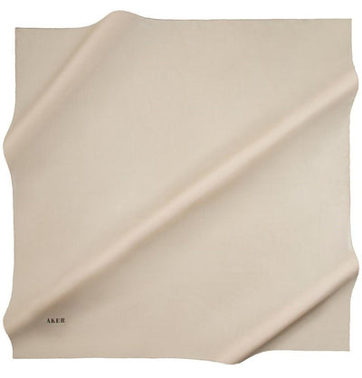 Aker Silk Cotton Square Solid Scarf #7071-433