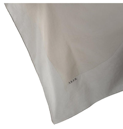 Aker Silk Cotton Square Solid Scarf #7071-433