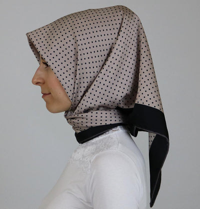 Aker Satin Square Hijab Scarf 6535 932