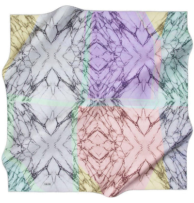 Aker Silk Cotton Square Hijab Scarf  7347-471