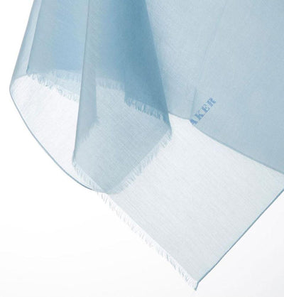 Aker Silk Cotton Square Solid Scarf #7071-426